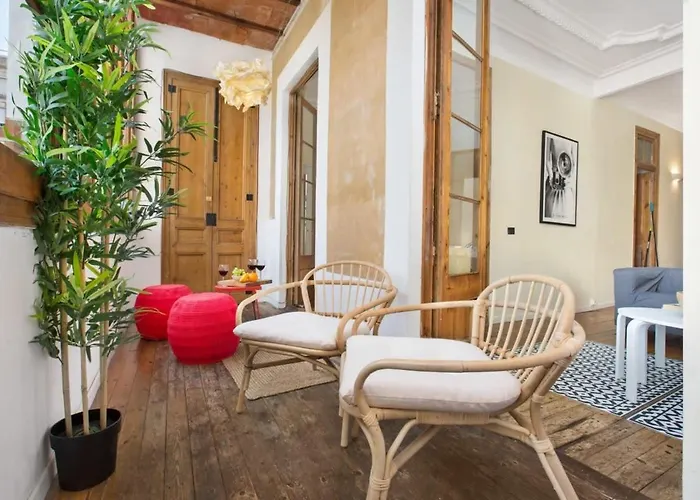 Lejlighed The Collection - Paseo St Joan Classic 4bd For 10 Guests *