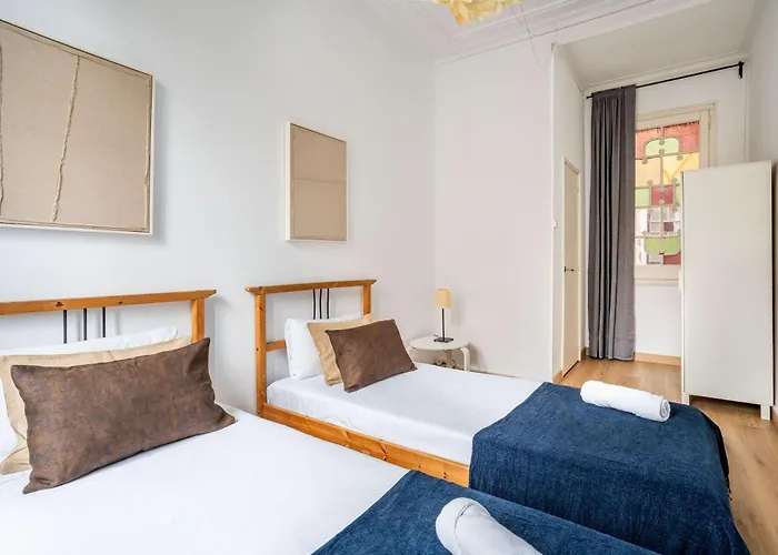 Lejlighed The Collection - Paseo St Joan Classic 4bd For 10 Guests